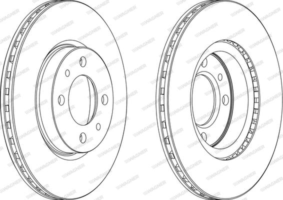 Wagner WGR0521-1 - Wagner lv disc single autosila-amz.com