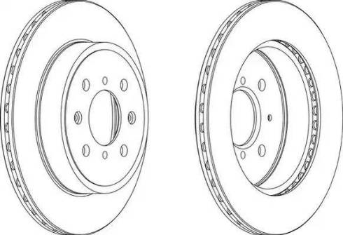 FOMAR Friction FO 4016 - Тормозной диск autosila-amz.com