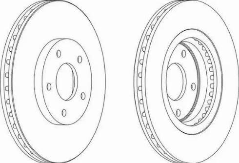 Triscan 46AA46000106 - Тормозной диск autosila-amz.com