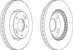 Textar 92133903 - Диск тормозной PRO COUPE (GK),EMBERA V (NF),ix20 (JC),SONATA Mk III (EF),SONATA IV (EF),SONATA IV Sa autosila-amz.com