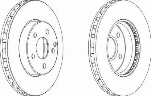 Mercedes-Benz 2114210712 - Тормозной диск autosila-amz.com