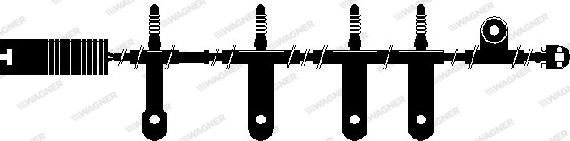 Wagner WWI271 - Сигнализатор, износ тормозных колодок autosila-amz.com