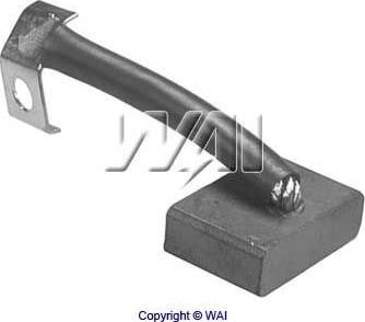 WAI 68-9124 - Угольная щетка, стартер autosila-amz.com