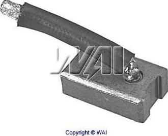 WAI 68-8103 - Угольная щетка, стартер autosila-amz.com