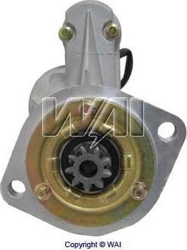 WAI 18281N - Стартер Industrial Equipment w/ Isuzu 4JB1 Diesel Engine autosila-amz.com