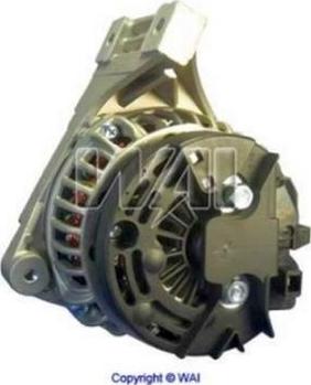 WAI 13998N - Alternator (12V, 140A) autosila-amz.com