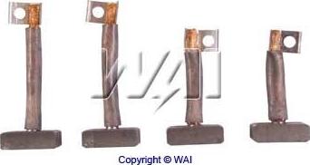 WAI BSX135-145 - Угольная щетка, стартер autosila-amz.com
