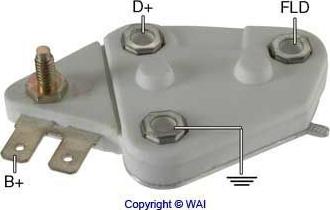 WAI D104HD-1 - Регулятор напряжения, генератор autosila-amz.com