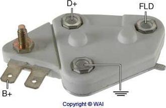 WAI D102HD-1 - Регулятор напряжения, генератор autosila-amz.com