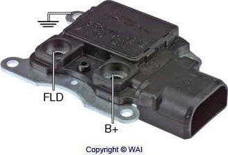 WAI F784 - Регулятор напряжения, генератор autosila-amz.com