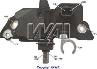 WAI IB321 - IB321_реле-регулятор! Bosch 14V\\ Renault Megane/Scenic 2.0CDi 05> autosila-amz.com