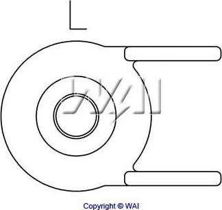 WAI IB248 - Регулятор напряжения, генератор autosila-amz.com