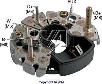 WAI IBR904 - Выпрямитель, диодный мост, генератор autosila-amz.com