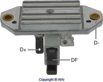 WAI IK401 - Регулятор напряжения, генератор autosila-amz.com