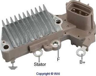 WAI IN453 - Регулятор напряжения, генератор autosila-amz.com
