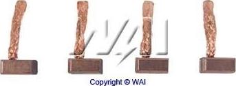 WAI JASX52 - Угольная щетка, стартер autosila-amz.com