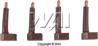 WAI JASX71 - Угольная щетка, стартер autosila-amz.com