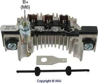 WAI MER105 - Выпрямитель, диодный мост, генератор autosila-amz.com