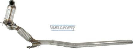 Walker 93054 - Сажевый / частичный фильтр, система выхлопа ОГ autosila-amz.com