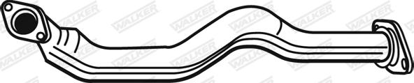 Walker 09990 - Труба выхлопного газа autosila-amz.com