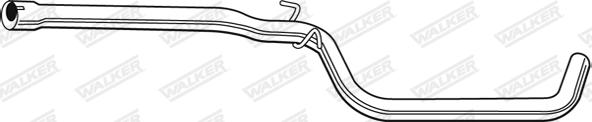 Walker 09245 - Труба выхлопного газа autosila-amz.com