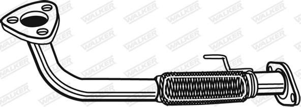 Walker 05325 - Труба выхлопного газа autosila-amz.com