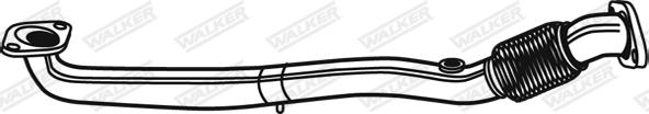 Walker 03127 - Труба выхлопного газа autosila-amz.com