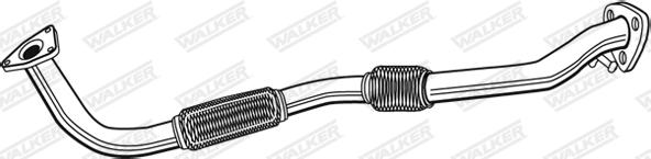 Walker 02965 - Труба выхлопного газа autosila-amz.com