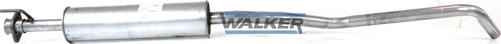 Walker 19988 - Средний глушитель выхлопных газов autosila-amz.com
