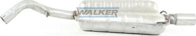 Walker 19409 - Глушитель выхлопных газов, конечный autosila-amz.com