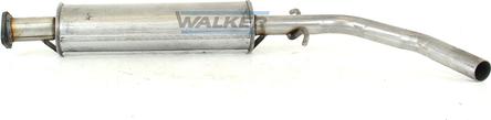 Walker 15361 - Средний глушитель выхлопных газов autosila-amz.com