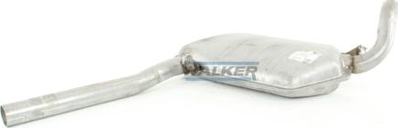 Walker 15241 - Средний глушитель выхлопных газов autosila-amz.com