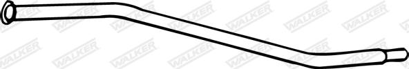 Walker 16912 - Труба выхлопного газа autosila-amz.com