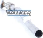 Walker 10417 - Труба глушителя ! L1020, 63, без навесных частей \OPEL CORSA C 1.2 00>09, COR autosila-amz.com