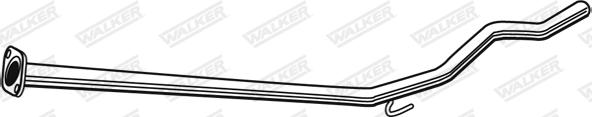 Walker 10523 - Труба выхлопного газа autosila-amz.com
