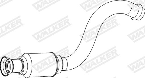 Walker 10853 - Труба выхлопного газа autosila-amz.com