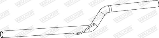 Walker 10889 - Труба выхлопного газа autosila-amz.com