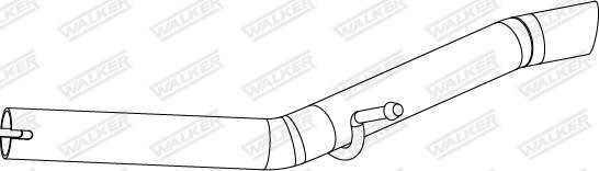 Walker 10873 - Труба выхлопного газа autosila-amz.com
