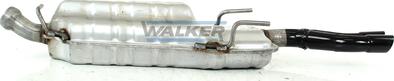 Walker 18857 - Глушитель выхлопных газов, конечный autosila-amz.com