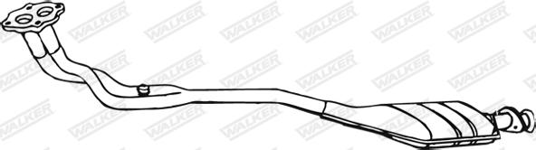 Walker 18384 - Катализатор autosila-amz.com