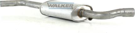 Walker 18252 - Средний глушитель выхлопных газов autosila-amz.com