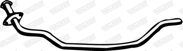Walker 13076 - Труба выхлопного газа autosila-amz.com