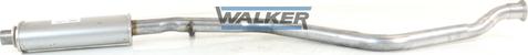 Walker 17581 - Средний глушитель выхлопных газов autosila-amz.com