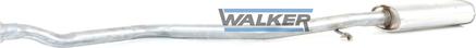 Walker 17581 - Средний глушитель выхлопных газов autosila-amz.com