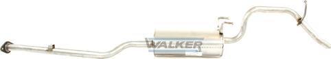 Walker 24033 - Глушитель выхлопных газов, конечный autosila-amz.com