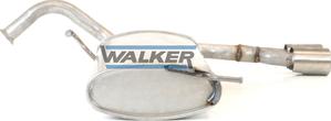 Walker 24161 - Глушитель выхлопных газов, конечный autosila-amz.com