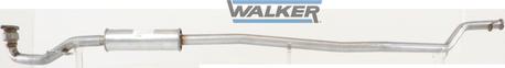 Walker 24110 - Средний глушитель выхлопных газов autosila-amz.com