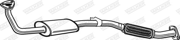 Walker 21517 - Предглушитель выхлопных газов autosila-amz.com