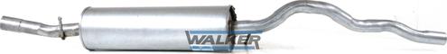 Walker 21015 - Средний глушитель выхлопных газов autosila-amz.com