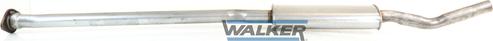 Walker 21899 - Средний глушитель выхлопных газов autosila-amz.com